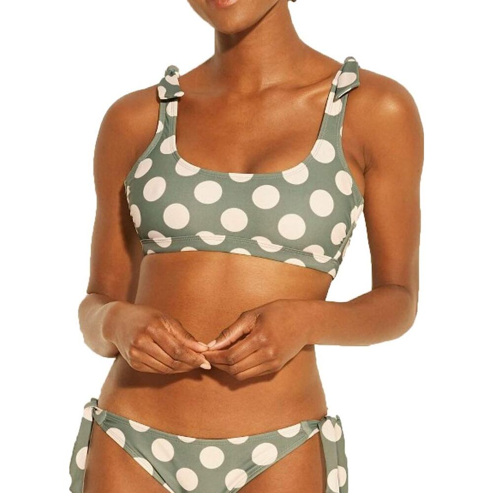 Xhilaration D/DD Polka Dot Swimsuit Top